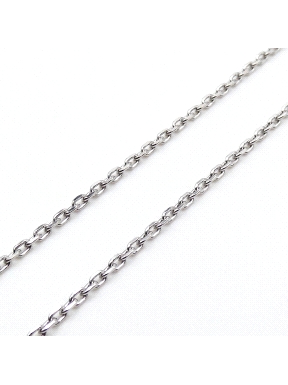 CADENA PLATA 45CM