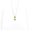 GARGANTILLAS ORO BTE 0.05K PERIDOTO