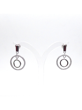 PENDIENTES PLATA