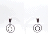 pendientes de zirconita