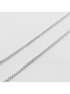 CADENA PLATA 45CM                                                     