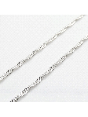 CADENA PLATA 60CM