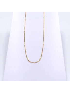 GARGANTILLAS ORO 45CM