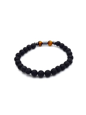 PULSERAS PLATA P. VOLCANICA                                           