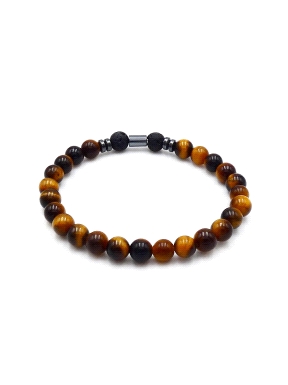 PULSERAS PLATA O.TIGRE P.VOLC                                         