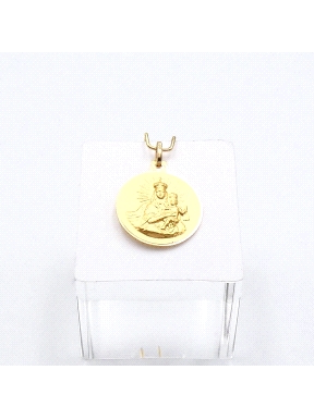 MEDALLAS ORO ESCAPULARIO                                              