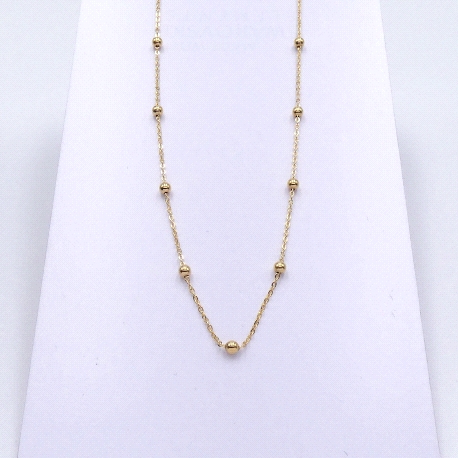 GARGANTILLAS ORO 40CM                                                 