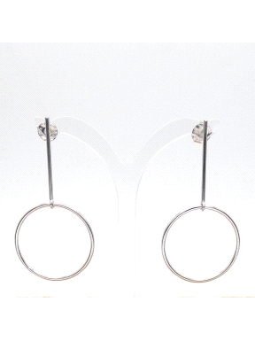 PENDIENTES PLATA