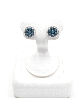 PENDIENTES ORO BTE 0.13K BLUE 0.64