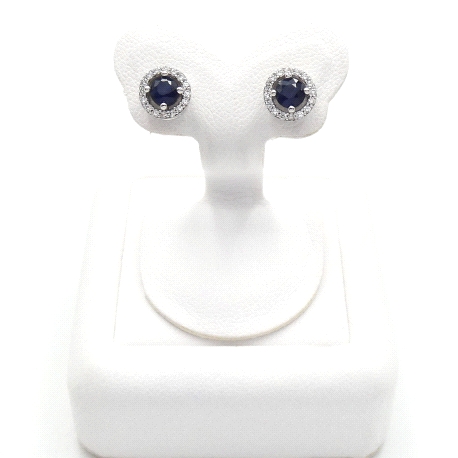 PENDIENTES ORO BTE 0.164 BLUE SAP 0.70