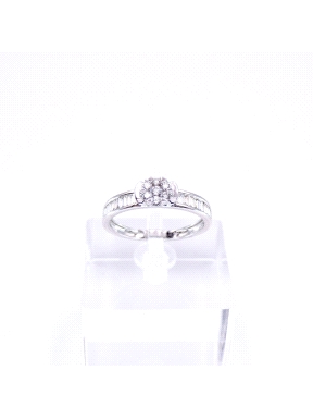 SORTIJAS ORO BTE 0.57KT