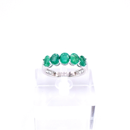 SORTIJAS ORO ESMERALDA  2.73