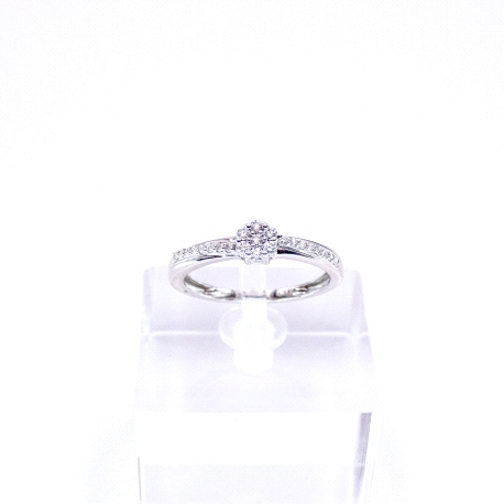 SORTIJAS ORO BTE- 0.17KT