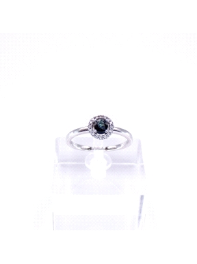 SORTIJAS ORO BTE 0.085 BLUE SAP 0.35