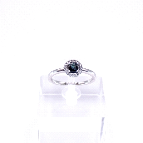 SORTIJAS ORO BTE 0.085 BLUE SAP 0.35