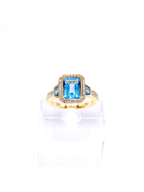 SORTIJAS ORO BTE 0.21KT TOPZ AZ 3.40