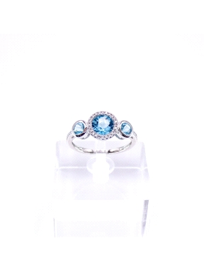 SORTIJAS ORO BTE 0.09KT TOP.C.1.53