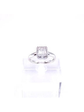 SORTIJAS ORO BTE 0.316KT
