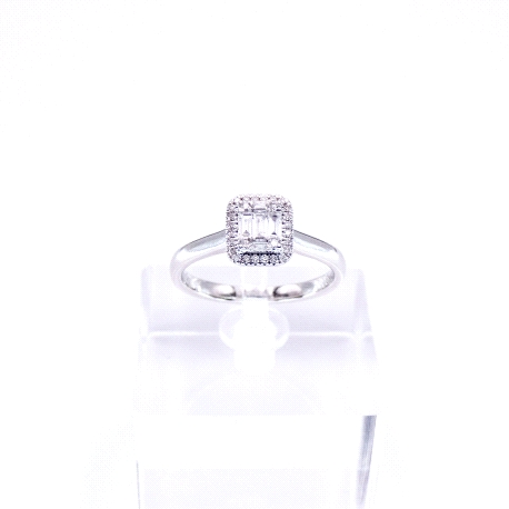 SORTIJAS ORO BTE 0.23KT