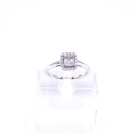 SORTIJAS ORO BTE 0.28KT