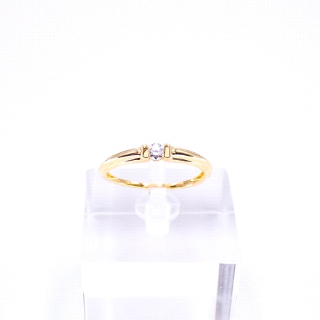 SORTIJAS ORO BTE 0.10KT