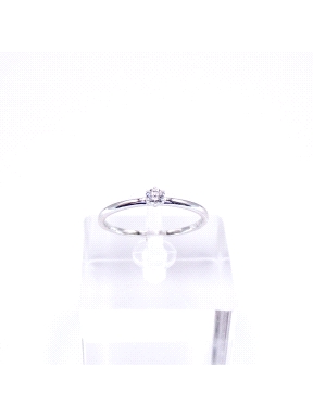 SORTIJAS ORO BTE 0.11KT