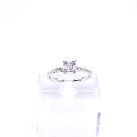 SORTIJAS ORO BTE 0.25KT