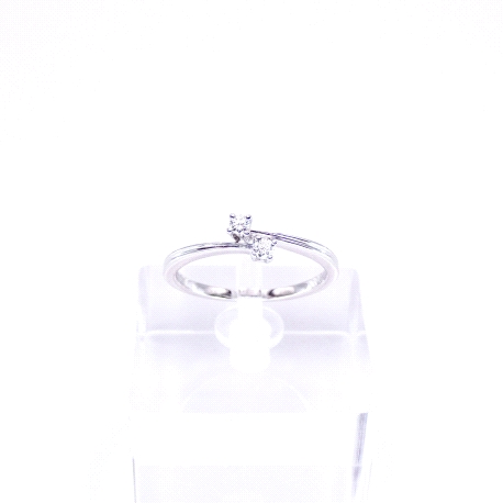 SORTIJAS ORO BTES 0.10KT