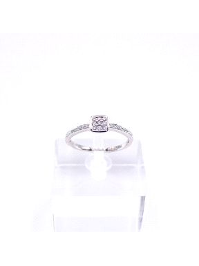 SORTIJAS ORO BTES 0.18KT