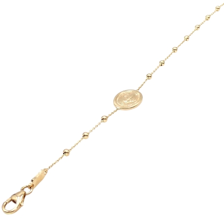 PULSERAS ORO ROSARIO