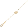 PULSERAS ORO ROSARIO
