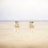 Pendientes de oro