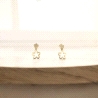 Pendientes de oro