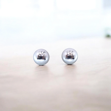 PENDIENTES ORO 750 MLS