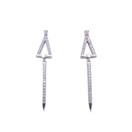 PENDIENTES PLATA
