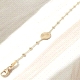 PULSERAS ORO ROSARIO