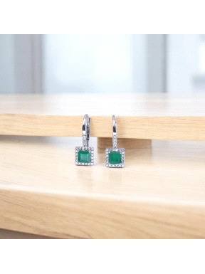 PENDIENTES ORO BTE 0.14KT ESMD 0.90