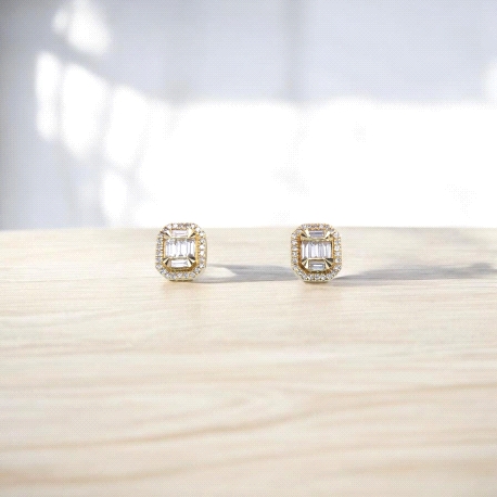PENDIENTES ORO BTE 0.485 KT