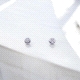 Pendientes de oro blanco
