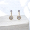 PENDIENTES ORO 750 MLS ALEP9299