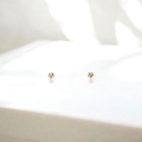 PENDIENTES ORO 750 MLS