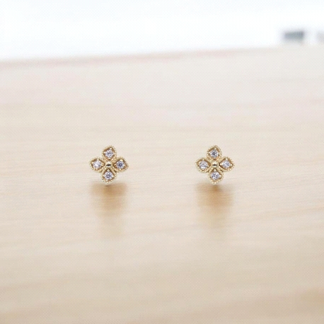PENDIENTES ORO 750MLS RO2616