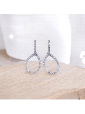 PENDIENTES ORO 750 MLS ALVM5760