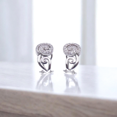 PENDIENTES ORO 750MLS PA10422