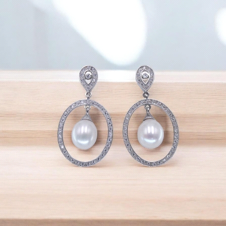 PENDIENTES ORO 750MLS ALEP9118