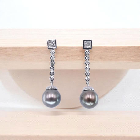 PENDIENTES BTES PERLAS 0.45KT