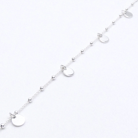 TOBILLERA PLATA