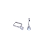 PENDIENTES PLATA