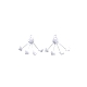 PENDIENTES PLATA