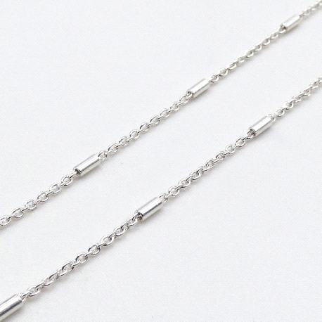 CADENA PLATA 45CM
